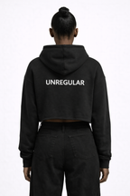 UNREGULAR CROPPED HOODIE